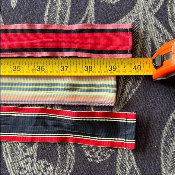 Striped Ribbon Belt - Picture 3 of 4